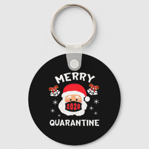 Chaveiro Feliz Quarentena Natal Papais noeis Engraçados Paj