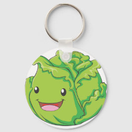 Chaveiro Feliz sorriso de verduras