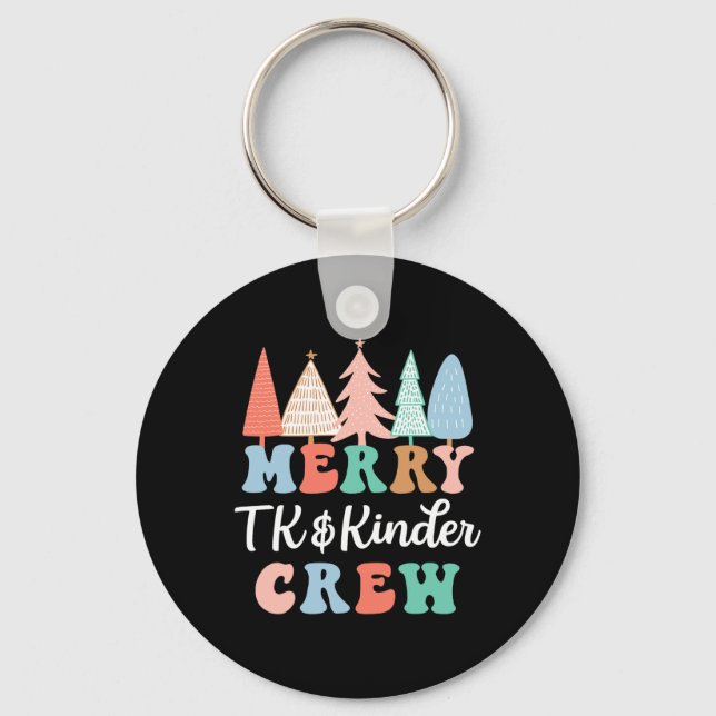 Chaveiro Feliz Tk E Equipe De Kinder Jardim De Infância Pro (Frente)