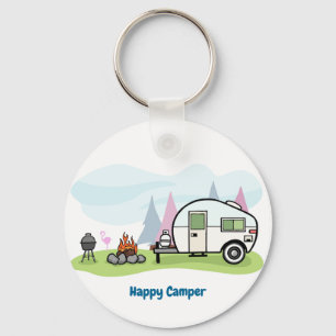 Chaveiro Feliz Trailer de Camper