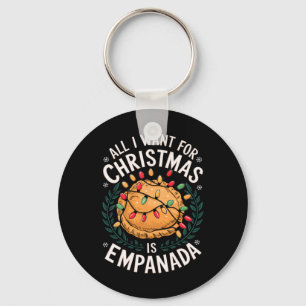 Chaveiro Feliz Xmas Tudo Que Quero Para A Empanada De Natal