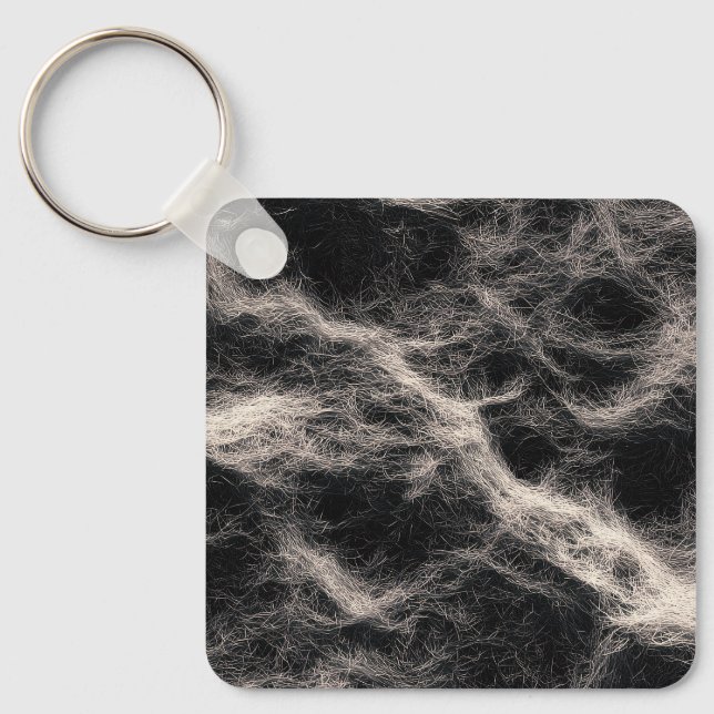 Chaveiro Felt Fabric Texture Height Map Black and White (Frente)