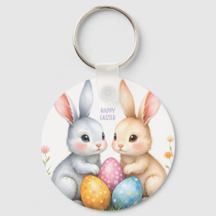 Chaveiro Felz pascoa de coelhos de Páscoa de Cana-d'Água