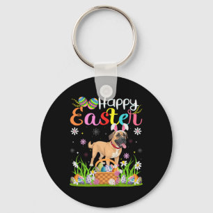 Chaveiro Felz pascoa de Ovo Mastiff Inglês Cachorro Coelho