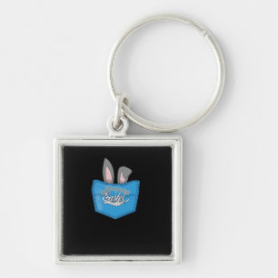 Chaveiro Felz pascoa Pop de Peeking Bunny