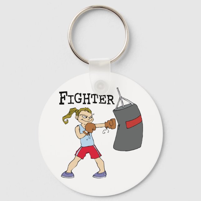 Chaveiro Female Boxer (Frente)