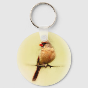 Chaveiro Female Cardinal Songbird