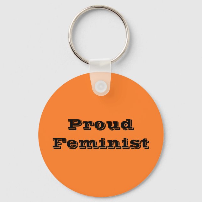 Chaveiro Feminista Orgulhosa (Frente)