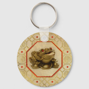 Chaveiro Feng-shui afortunado equipado com pernas de /Toad