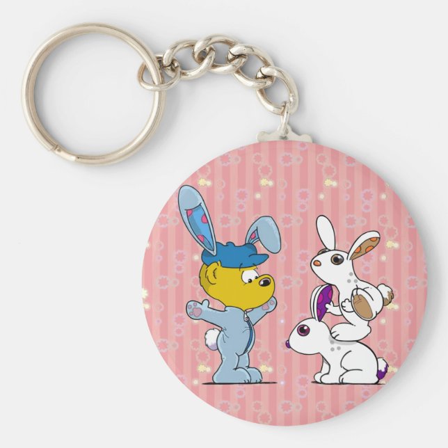 Chaveiro Ferald e The Bunniez (Frente)