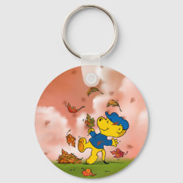 Chaveiro Ferald Entre As Folhas Do Outono