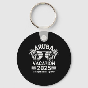 Chaveiro Feriado de diversão de Viagem da família Aruba 202