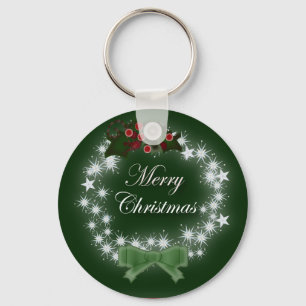 Chaveiro Feriado de Natal moderno, Natal Feliz