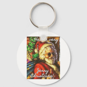Chaveiro Feriado de Papais noeis de Garcia de Natal muito J
