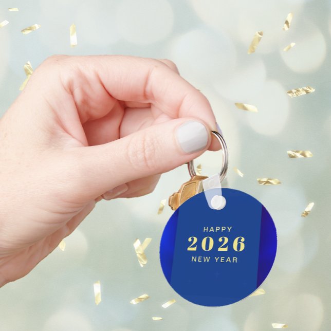 Chaveiro Feriado do feliz ano novo (Happy New Year Holiday Keychain)