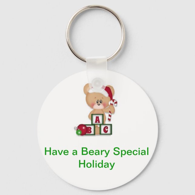 Chaveiro Feriado especial da Beary (Frente)