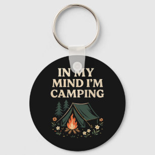 Chaveiro Férias de acampamento, caminhada e trilha