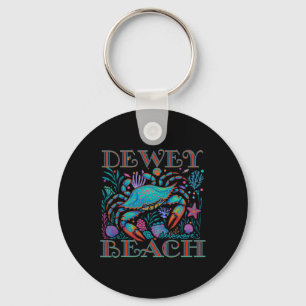 Chaveiro Férias de Verão na Praia Dewey Beach Delaware Cara