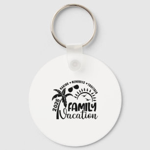 Chaveiro Férias em Família 2026 Praia Combinando Família Ve