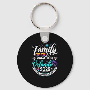Chaveiro Férias em Família em Orlando 2026 Praia Férias de