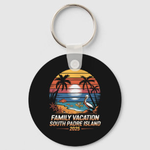 Chaveiro Férias Familiares de Férias de Praia do Texas Padr