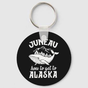 Chaveiro Férias Familiares Funny Juneau Alaska Piada Pun Cr