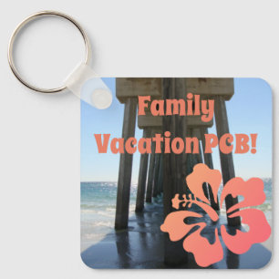 Chaveiro Férias na Flórida Panama City Beach, PERSONALIZE-A