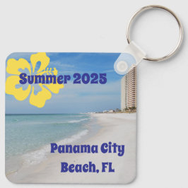 Chaveiro Férias na Flórida Panama City Beach, PERSONALIZE-A