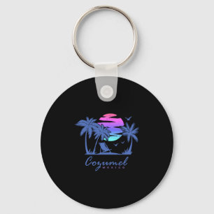 Chaveiro Férias na Praia de Cozumel México Quebra de Primav