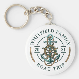 Chaveiro Férias Náuticas da Família Personalizada