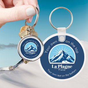 Chaveiro Férias no resort de esqui La Plagne França