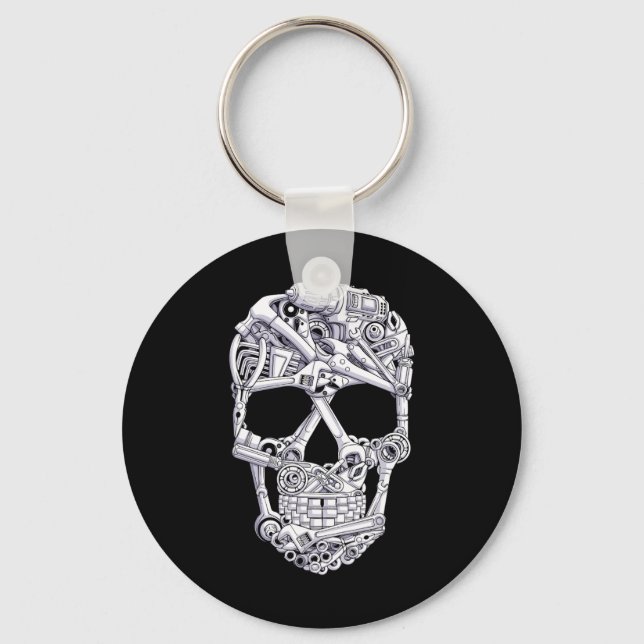 Chaveiro Ferramentas Mecânicas De Carro Figurino De Hallowe (Frente)