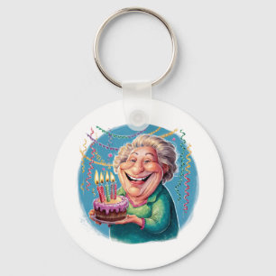 Chaveiro Festa de Aniversário da Nana Humorística