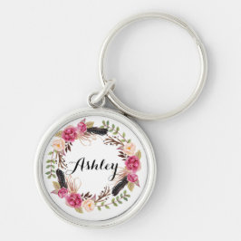 Chaveiro Festa de casamento Rustic Wedesmaid Gift Boho