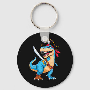 Chaveiro Festa de Halloween engraçada para meninos dinossau