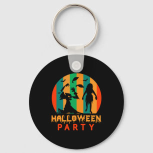 Chaveiro Festa de Halloween Vintage