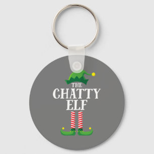 Chaveiro Festa de Natal do Grupo Familiar do Chatty Elf Mat