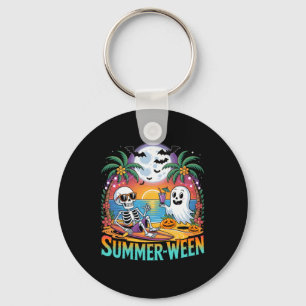 Chaveiro Festa de Praia Halloween Vibes Summerberry Skeleto