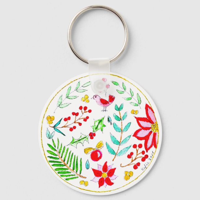 Chaveiro Festive Ornament (Frente)