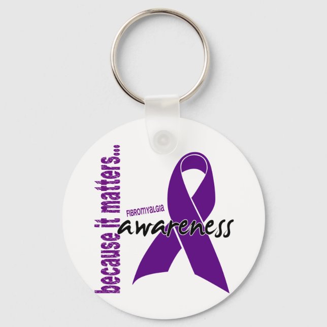 Chaveiro Fibromialgia Sensibilização (Frente)