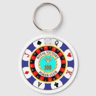 Chaveiro Ficha de Poker