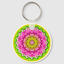Chaveiro Fiesta Flower Round