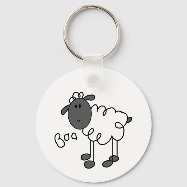 Chaveiro Figura camiseta e presentes da vara dos carneiros (Frente)