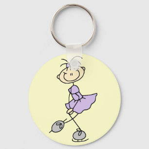 Chaveiro Figura camiseta e presentes do vestido do Lilac do