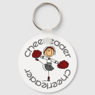 Chaveiro Figura da vara do cheerleader