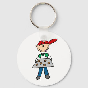 Chaveiro Figura de Palito Assando Biscoitos
