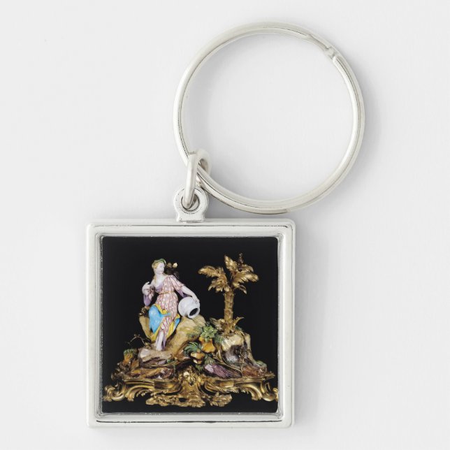 Chaveiro Figura de Vincennes de um Naiad (Frente)