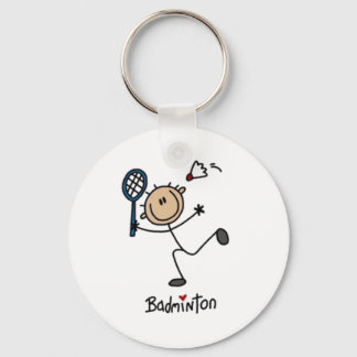 Chaveiro Figura do badminton Stick
