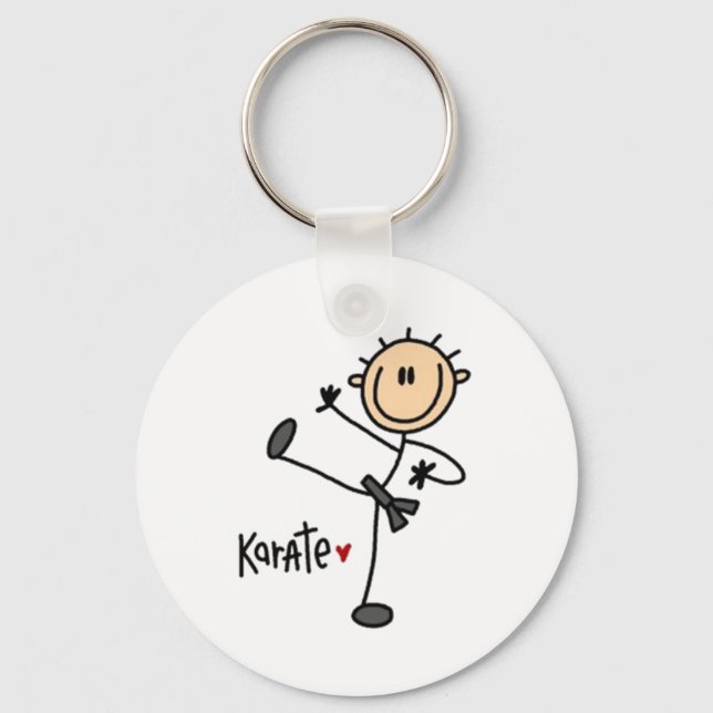 Chaveiro Figura do Karate Stick (Frente)