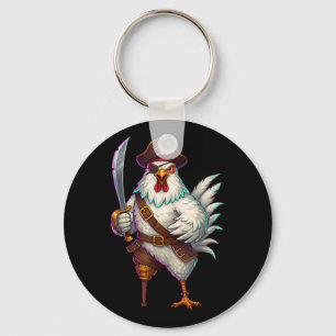 Chaveiro Figurino De Dia de as Bruxas engraçado De Frango P